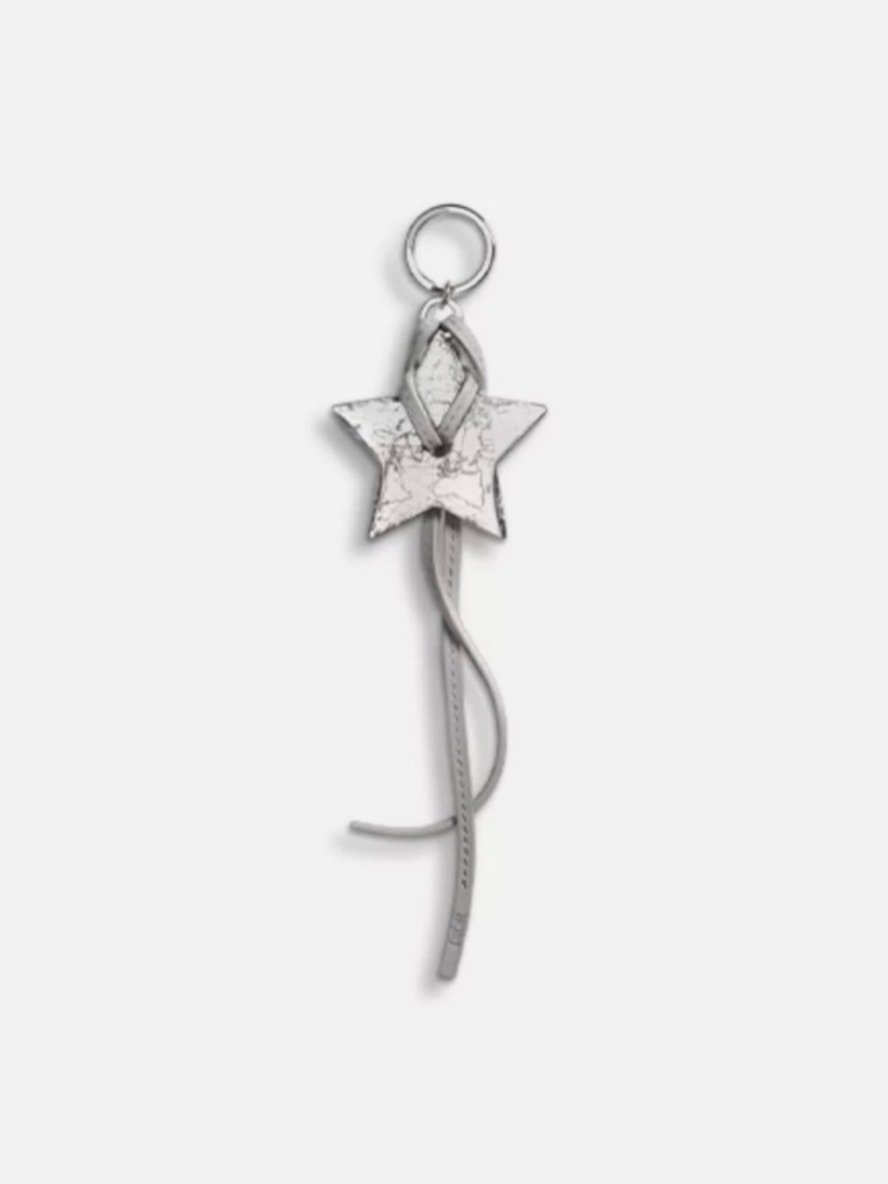 Dior Metallic Silver ‘Around the World’ Star Keychain NEW in SEALED Box GWP
